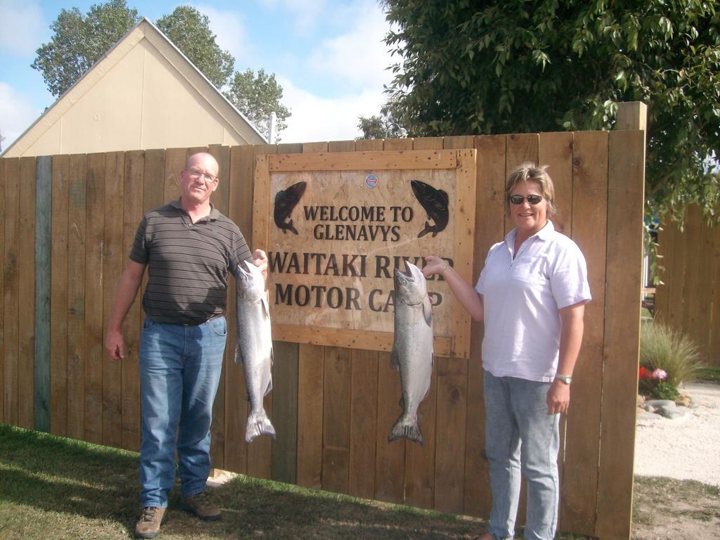 Glenavys Waitaki River Motor Camp المظهر الخارجي الصورة